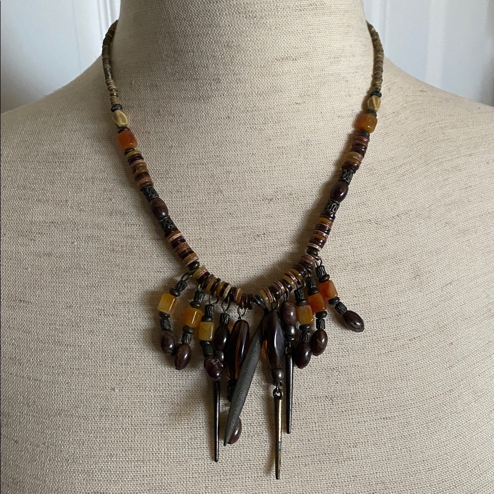 Bohemian🦍🦒🐘Tribal🦁Spiritual Small Necklace